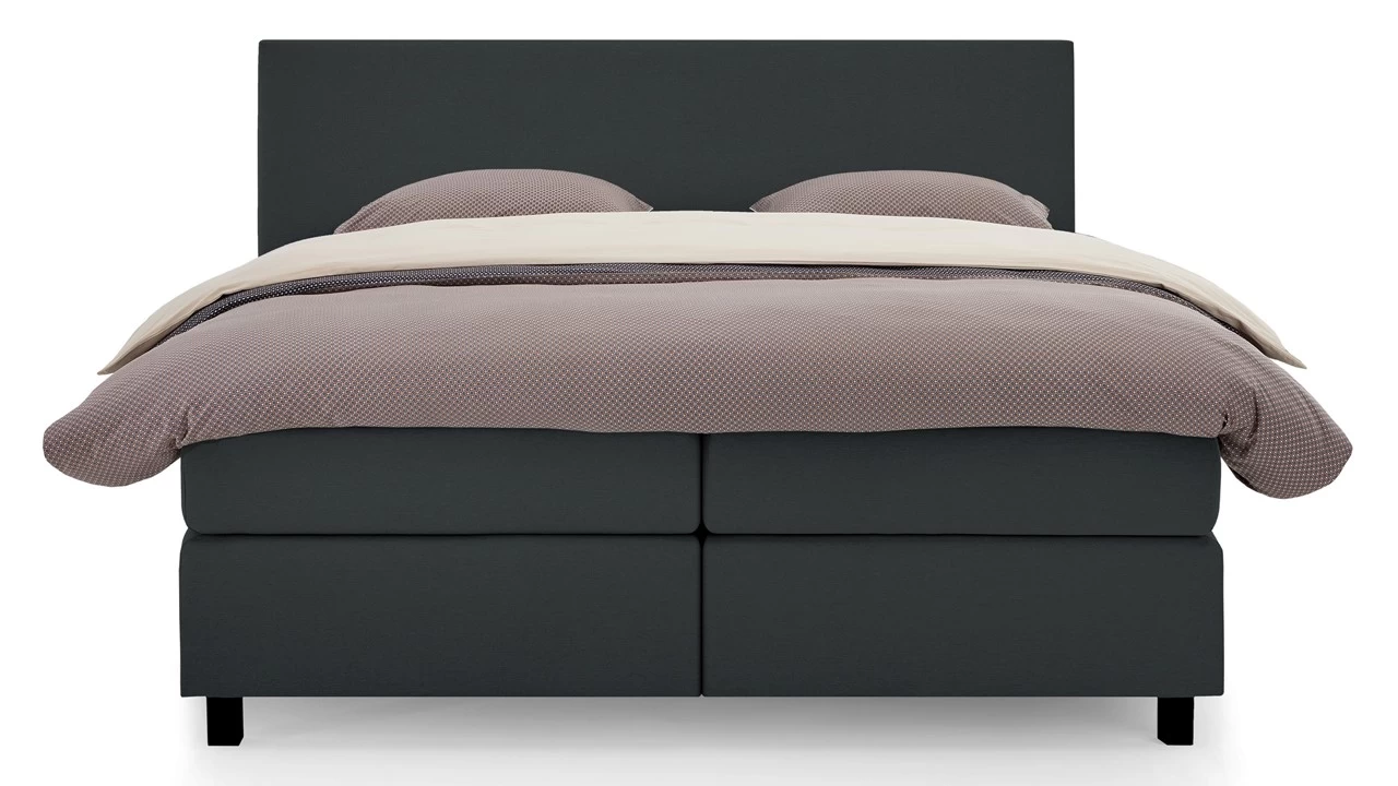 Karlsson Boxspring Autentik Vlak Met Gestoffeerd Matras - Afbeelding 6