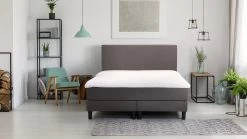 Boxspring Bellino Vlak Met Gestoffeerd Matras 2-persoons
