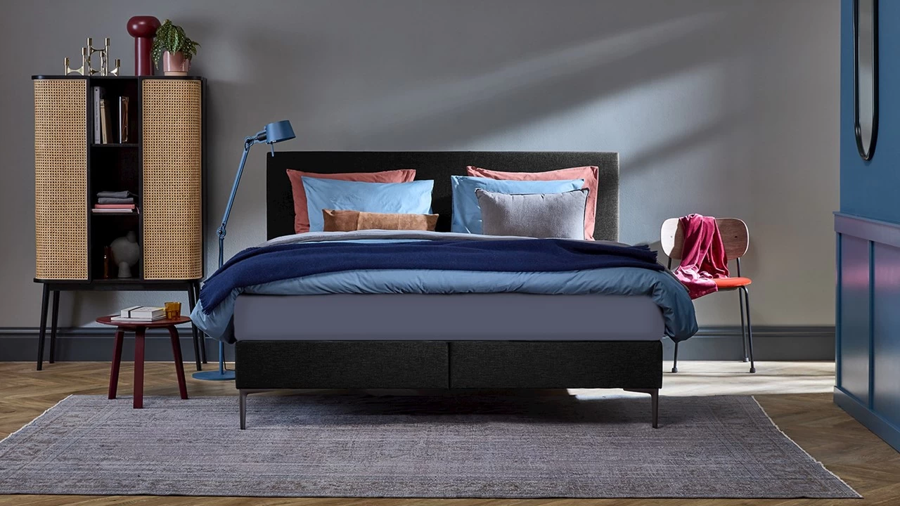 Boxspring Emerald Vlak Met B Bright Matras 3100/3150 - Afbeelding 2