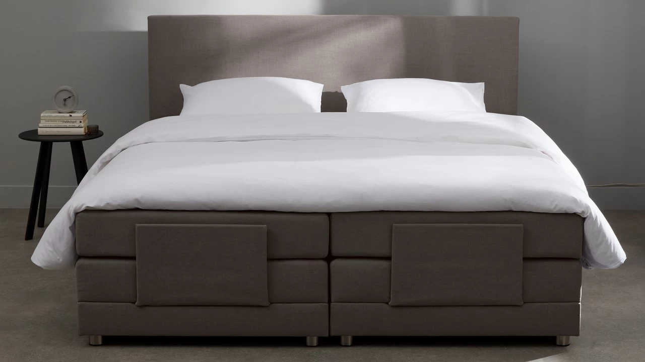 Boxspring Move Verstelbaar Met Gestoffeerd Matras - Afbeelding 2