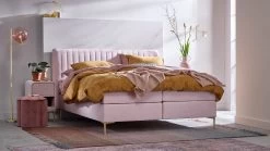 Boxspring Ruby Vlak Met Gestoffeerd Matras