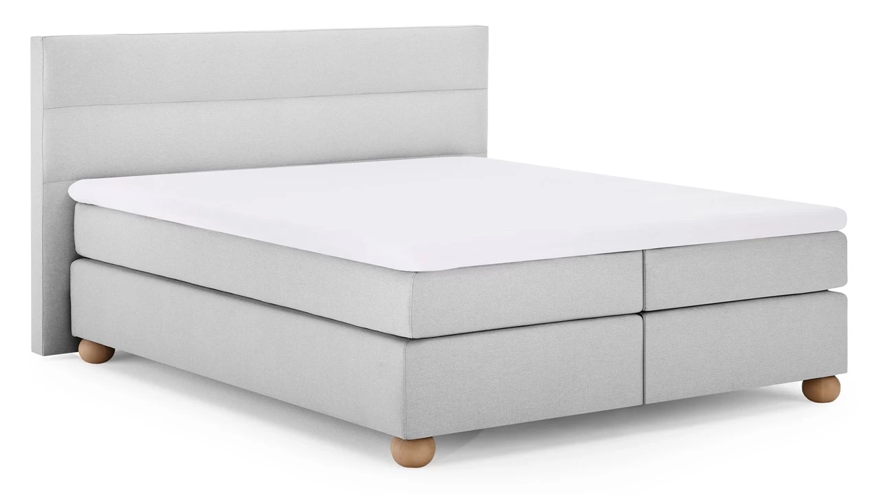 Karlsson Boxspring Solid Lina Vlak Met Gestoffeerd Matras - Afbeelding 7