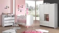 Complete Babykamer Kiddy Met Commode, Opzet En Kast 3-deurs