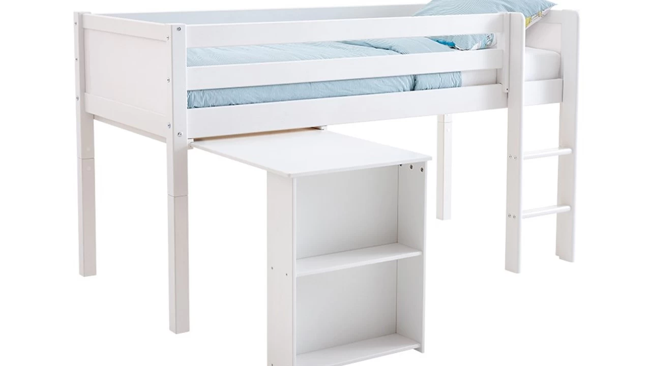 Halfhoogslaper Jip Met Uitschuifbureau - Afbeelding 2