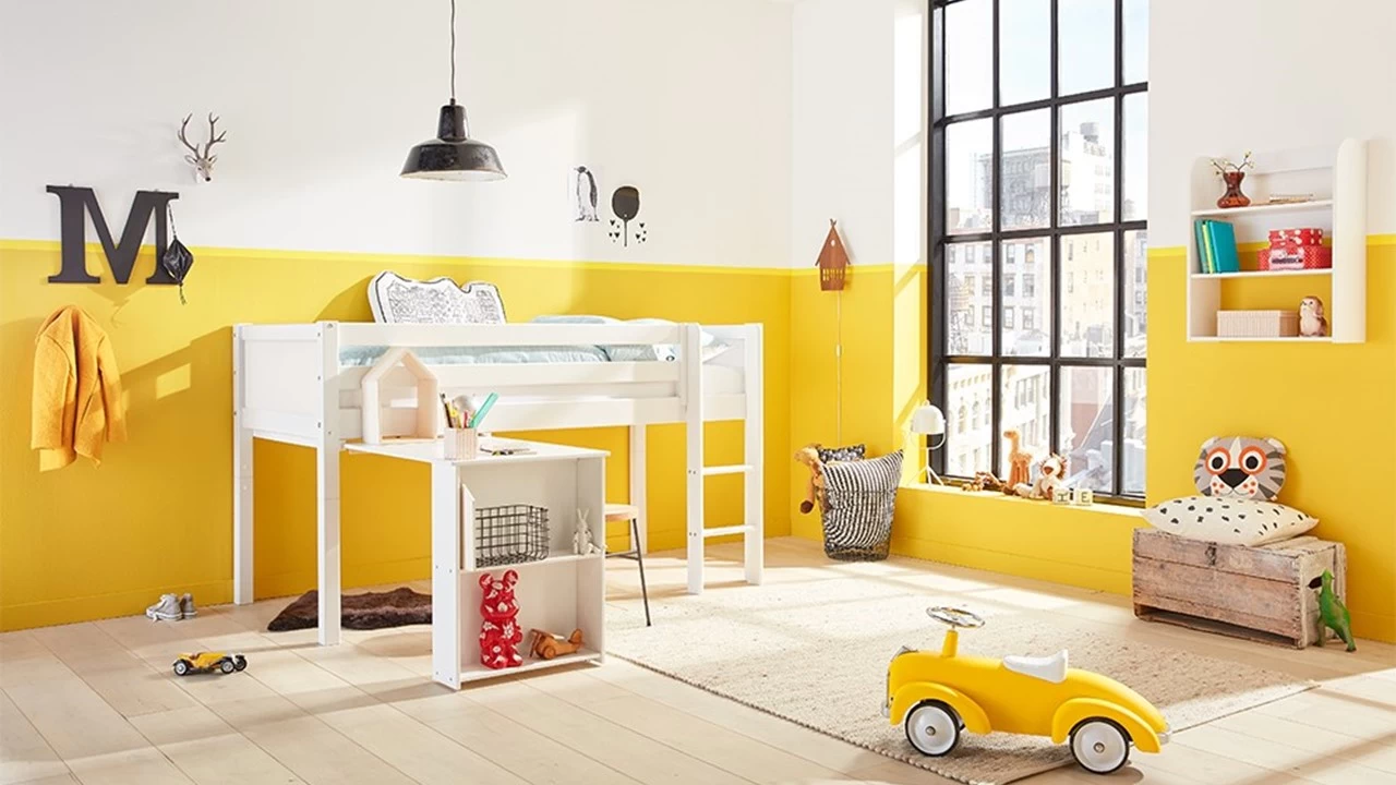 Halfhoogslaper Jip Met Uitschuifbureau