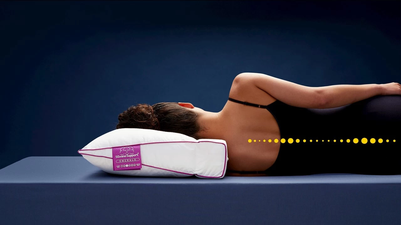 Neksteunkussen Silvana Support Emerald - Afbeelding 3