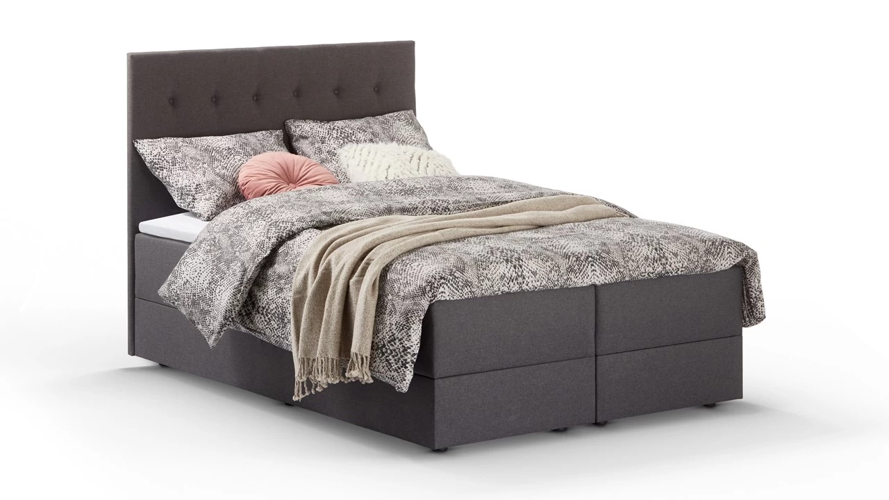 Opbergboxspring Ted Met Topper Luxe HR - Afbeelding 2