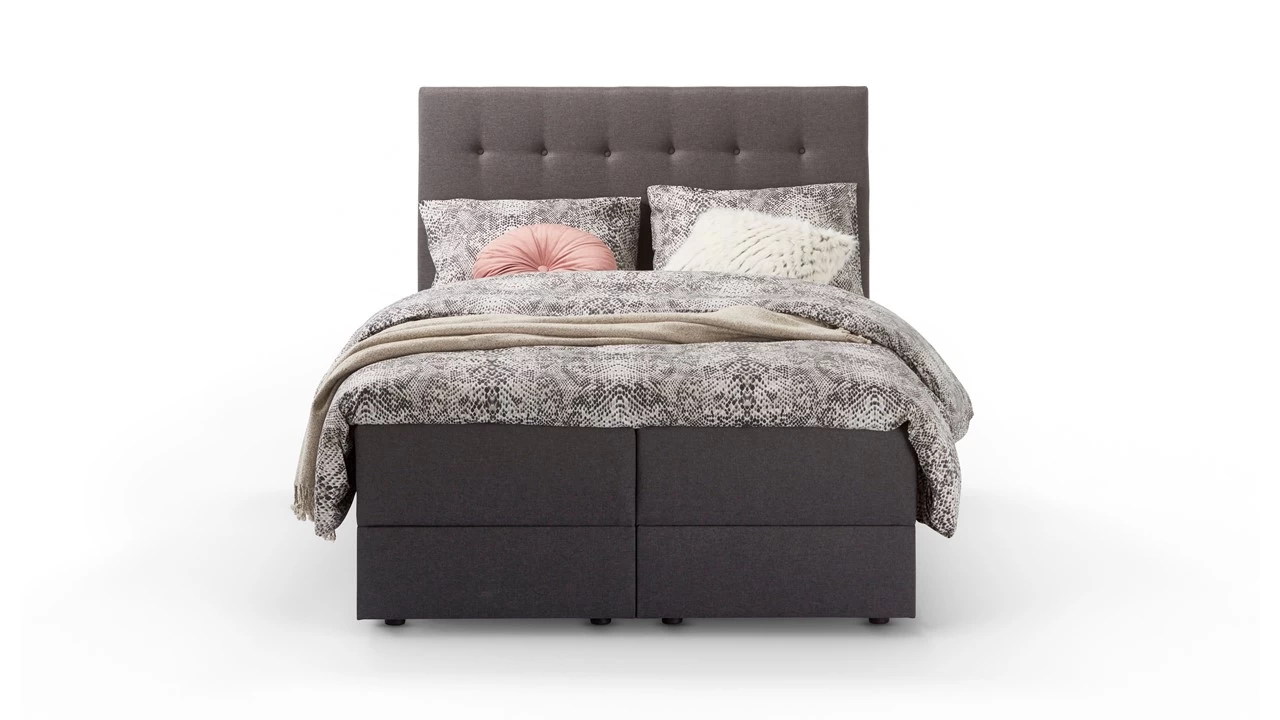 Opbergboxspring Ted Met Topper Luxe HR - Afbeelding 3