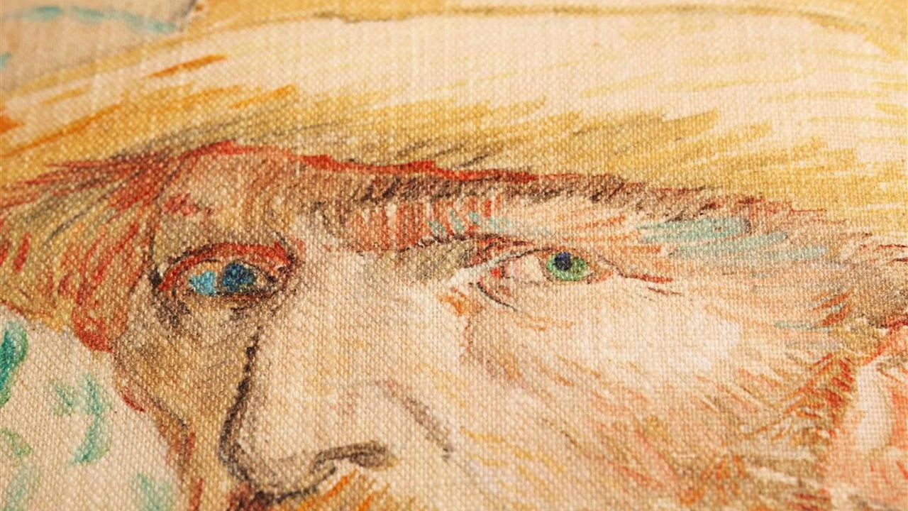 Sierkussen Self Portrait - Afbeelding 2